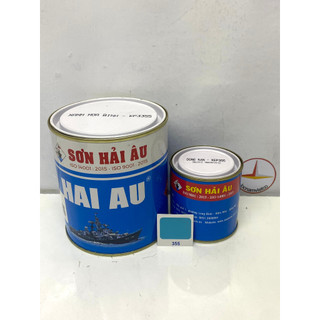 Sơn Epoxy Hải Âu Màu Xanh dương EP3355 _1L/bộ