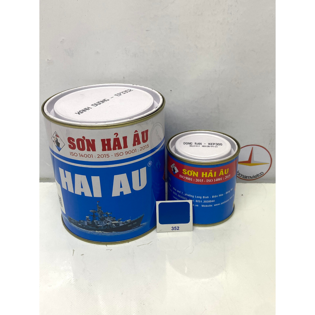Sơn hai thành phần Hải Âu màu xanh dương EP3 352_ 1L/bộ
