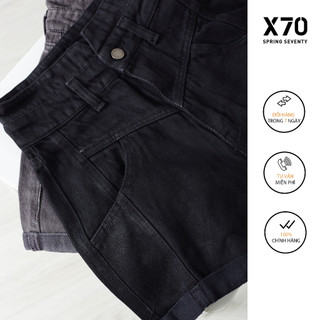 Quần Short Jeans Nữ Lưng Cao - 04520007A