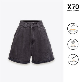 Quần Short Jeans Nữ Lưng Cao - 04520007A