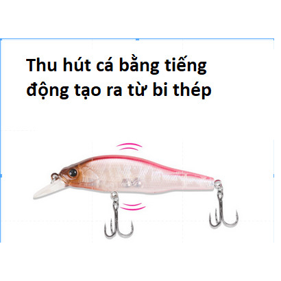 Mồi Lure MINNOW chuyên săn chẽm, nhồng, hồng miêu TSURINOYA DW102 10gram Hitalure phân phối
