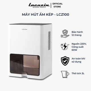 Máy hút ẩm kép Lacuzin - Dual Peltier Dehumidifier - LCZ100