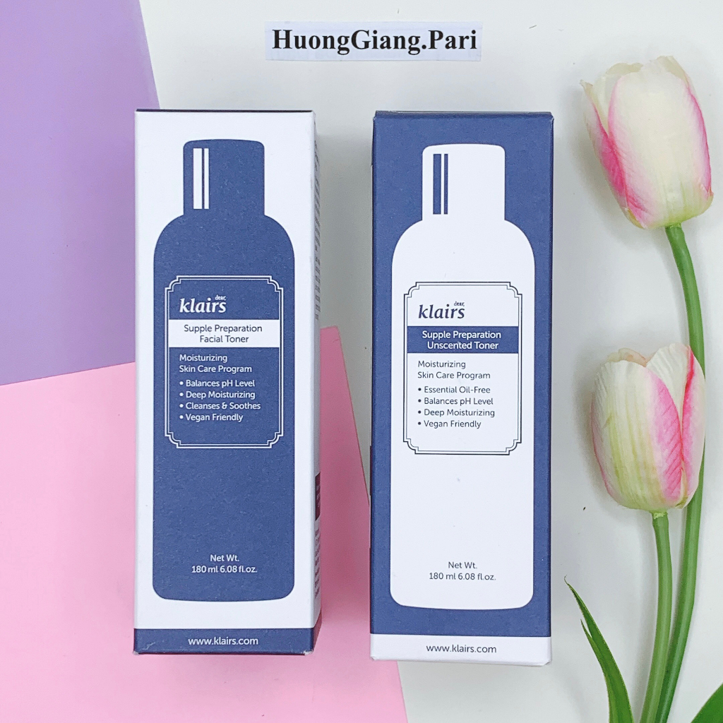Nước Hoa Hồng Klairs Supple Preparation Toner 180ml