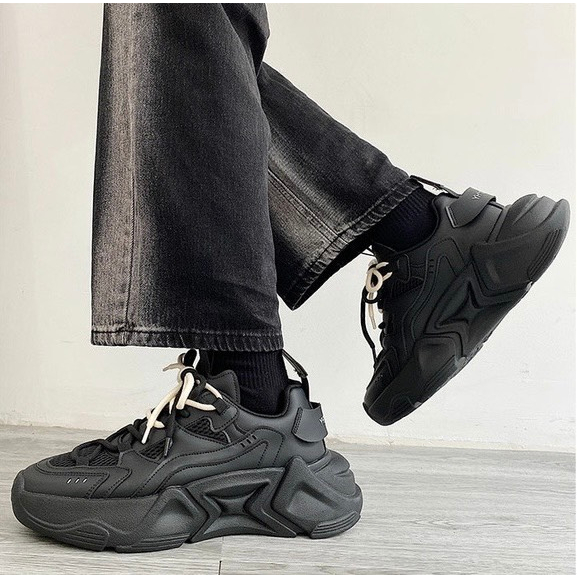 Giày Chunky Sneakers Blazing Star LJIN G0443 Cá Tính Dễ Phối Đế 4cm Tăng Chiều Cao