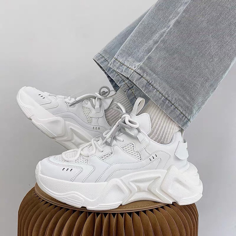 Giày Chunky Sneakers Blazing Star LJIN G0443 Cá Tính Dễ Phối Đế 4cm Tăng Chiều Cao