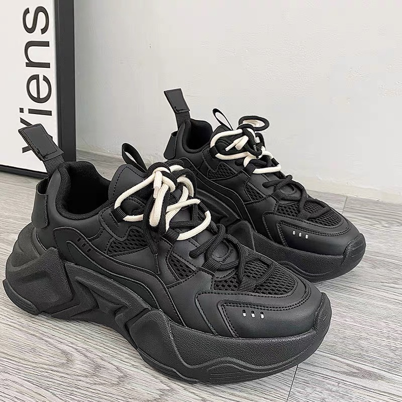 Giày Chunky Sneakers Blazing Star LJIN G0443 Cá Tính Dễ Phối Đế 4cm Tăng Chiều Cao