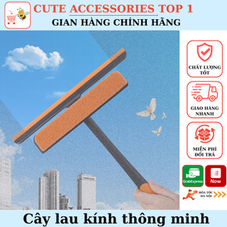 Cây lau kính thông minh, gạt chùi kính đa năng 3in1 nhỏ gọn xoay 360 độ chống trượt nhỏ gọn thông minh tiện lợi 30026