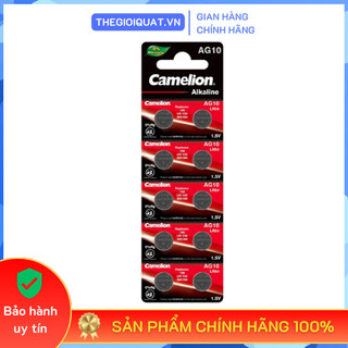 Pin đồng hồ ag10/lr54 camelion alkaline 1.5v - hàng chính hãng