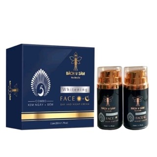 Bách y sâm combo kem ngày+đêm tặng nước bạch khiết