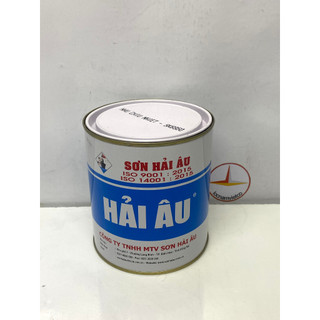 Sơn nhũ chịu nhiệt Hải Âu 600 độ C SK6 màu bạc_1L