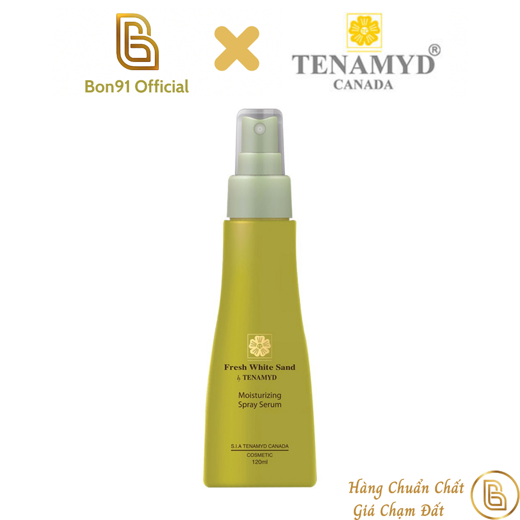 Xịt khoáng Tenamyd Moisturizing Spray Serum Fresh White Sand 120ml