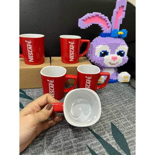 Combo 03 Ly Sứ quai cầm Nescafe dung tích 250ml