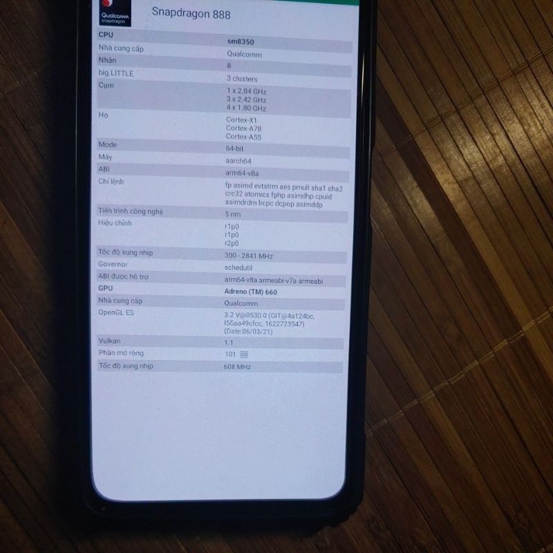 Điện thoại k40 Pro snap888 ram 8/256gb