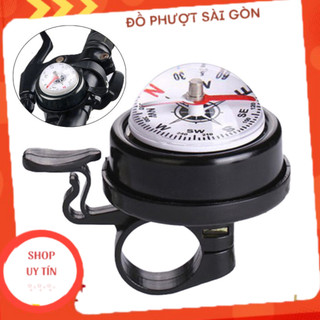 Chuông xe đạp có la bàn, chuông gắn ghi đông xe đạp