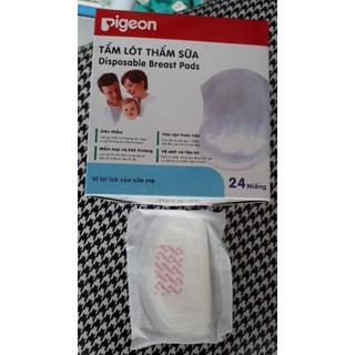 Tấm lót thấm sữa Pigeon (hộp 24 miếng, loại chuẩn)