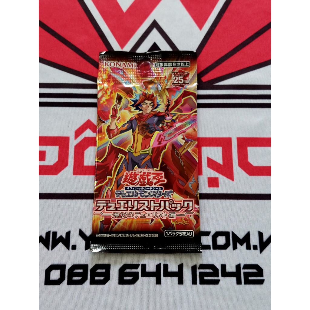 01 Túi Thẻ Bài Yugioh Duelist Pack: Duelists of Explosion