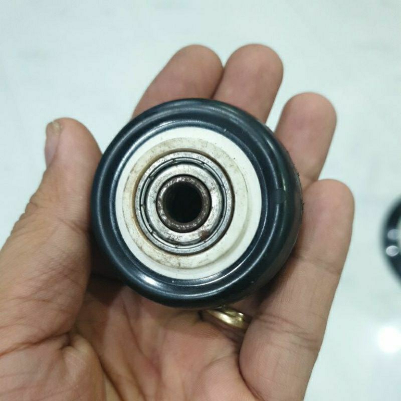 Bánh xe tháo máy đường kính 50mm, 2 vòng bi 608, dày 27mm