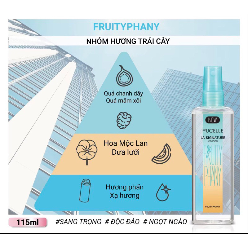 Nước Hoa Nữ PUCELLE LA SIGNATURE 115ml