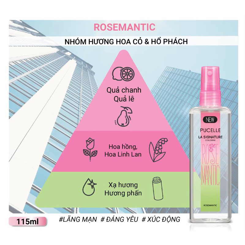 Nước Hoa Nữ PUCELLE LA SIGNATURE 115ml