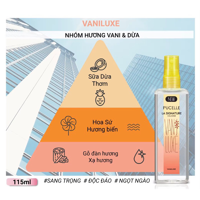 Nước Hoa Nữ PUCELLE LA SIGNATURE 115ml