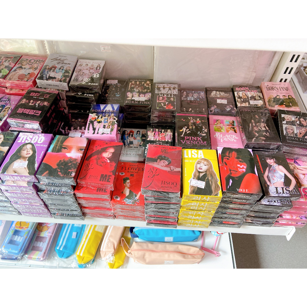 Lomo Card Nhóm Nhạc Blackpink Bo Góc Album Mới Nhất Lisa, Jennie, Rose, Jisoo