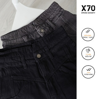 Quần Short Jeans Nữ Lưng Kiểu Xẻ V - 04520007B