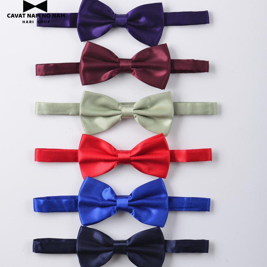 Nơ xanh tím than, nơ đồng phục nhà hàng, nơ sẵn hàng đủ số lượng , nơ nhiều màu