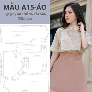 Rập giấy a0 áo sơ mi a15