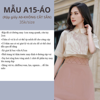 RẬP GIẤY A0 ÁO SƠ MI A15