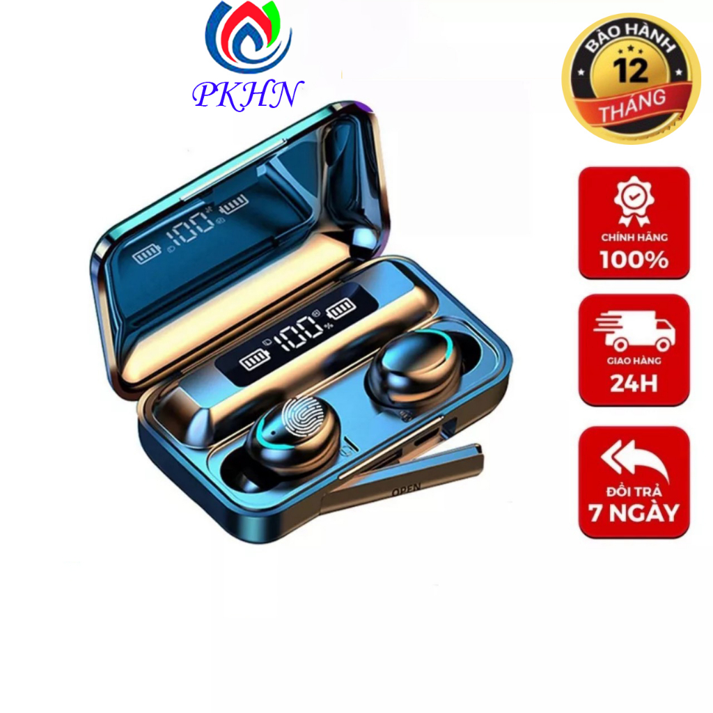 Tai nghe Bluetooth Không Dây AIP2- Pin Trâu- Mic To- Định Vị- Đổi Tên- Dùng Cho Mọi Điện Thoại- Chính Hãng PKHN