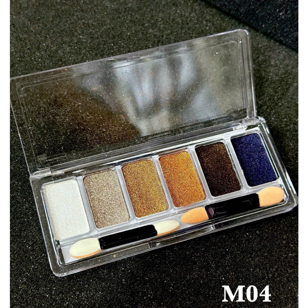 Tráng Gương 6 Ô Nhiều Màu Làm Nail