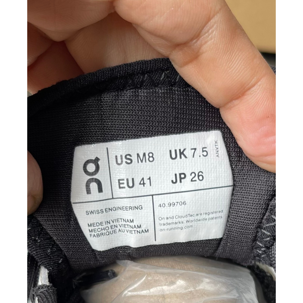 Giày chạy marathon nam - On Cloud Runing  / Size 40-44