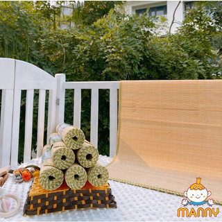 Chiếu Trúc sợi tre Bamboo Manny chống hăm lưng cho bé 60x110cm