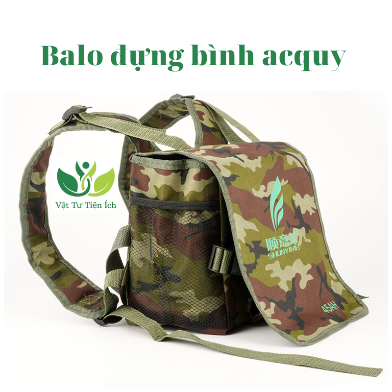 Balo chống thấm nước đựng bình acquy phiên bản nâng cấp mới 2023