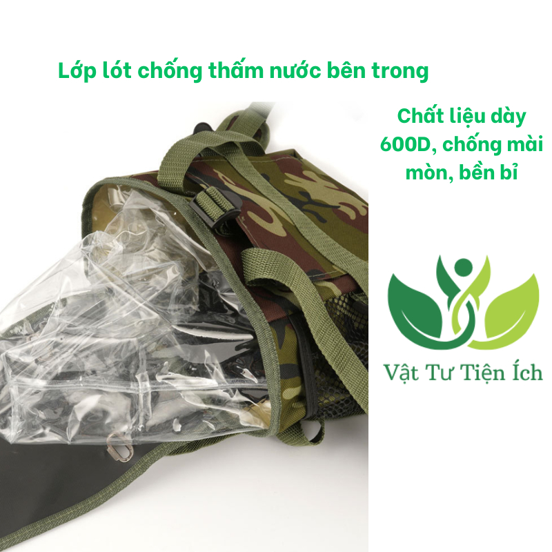 Balo chống thấm nước đựng bình acquy phiên bản nâng cấp mới 2023