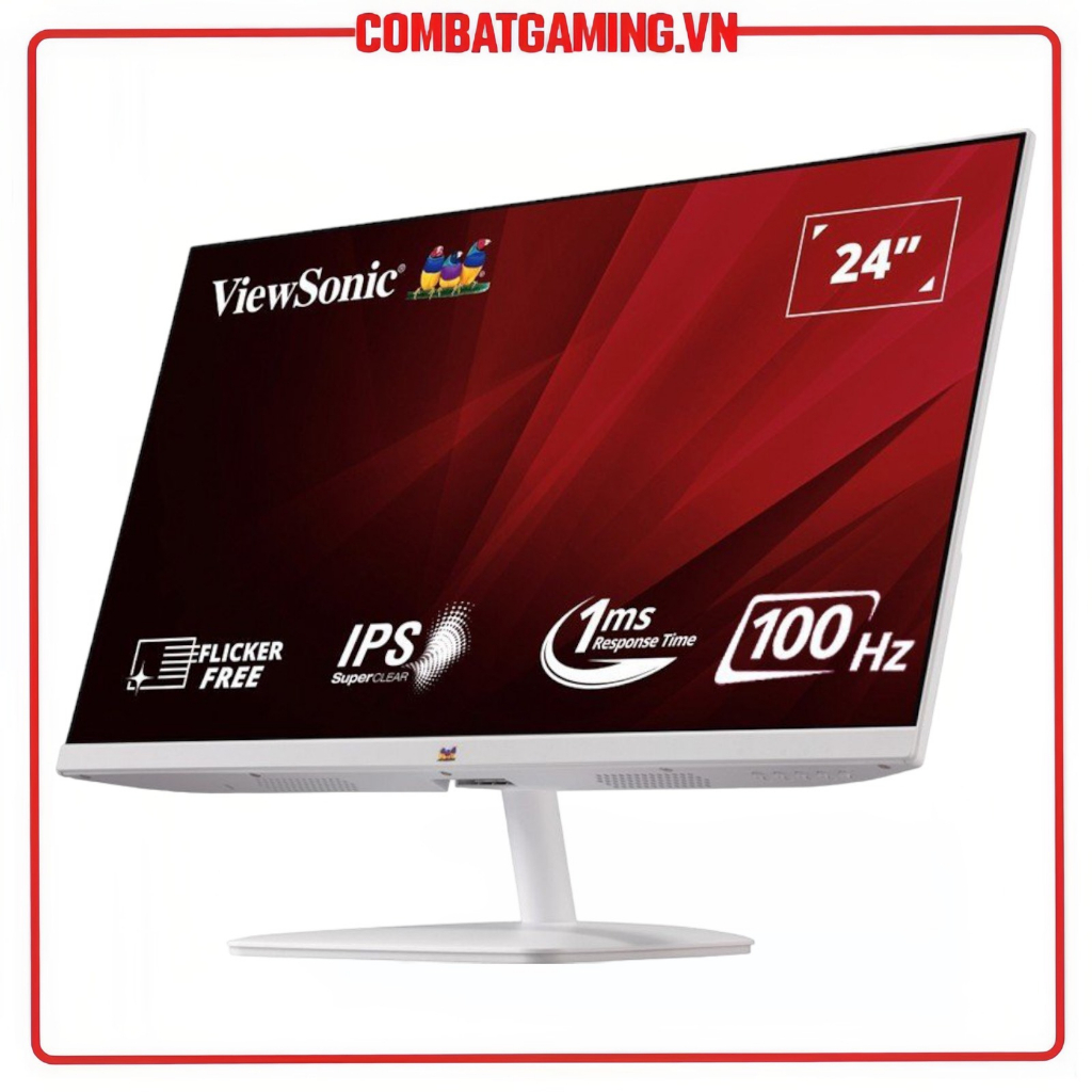 [Mã ELSKAMISEPI23 giảm 8% đơn 500K] Màn hình ViewSonic VA2432-H-W 24"/ IPS/ 100hz/ 1ms/ White | BigBuy360 - bigbuy360.vn