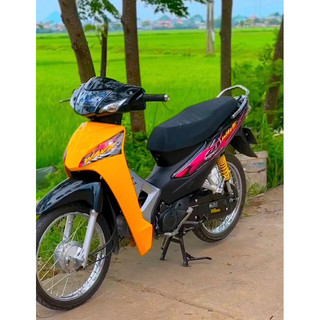 Tem Xe Wave Team Lửa  Wave 3 Lớp Mẫu Lửa Cháy  Pk Văn Thắng Tem Dán Xe Wave 50/100/110cc