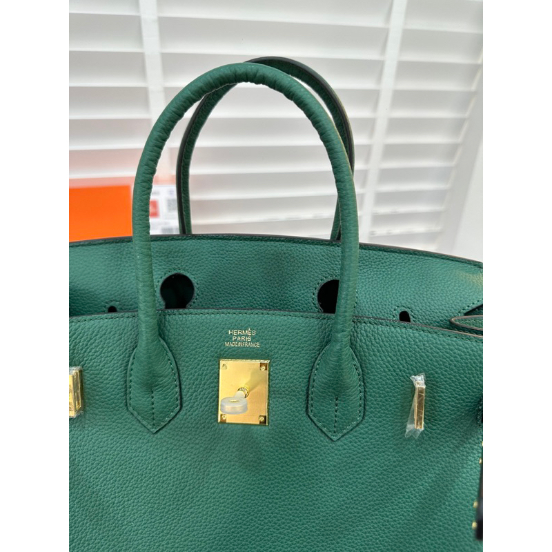 HM BIRKIN DA TOGO KHÂU TAY BÁN THỦ CÔNG XANH‼️