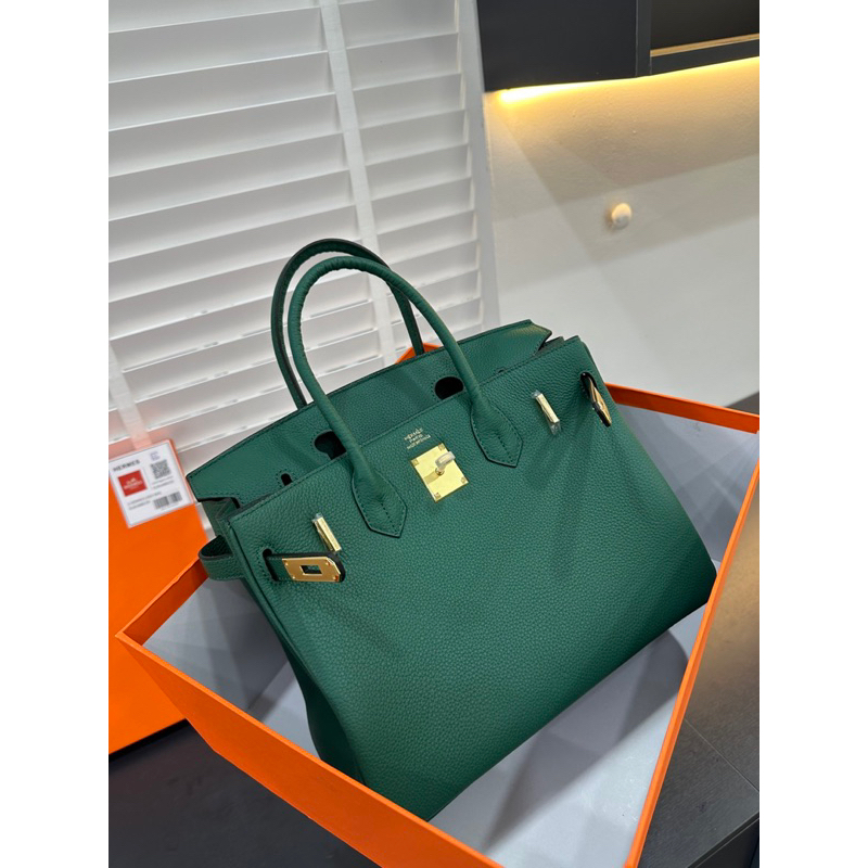 HM BIRKIN DA TOGO KHÂU TAY BÁN THỦ CÔNG XANH‼️