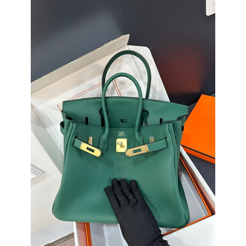 HM BIRKIN DA TOGO KHÂU TAY BÁN THỦ CÔNG XANH‼️