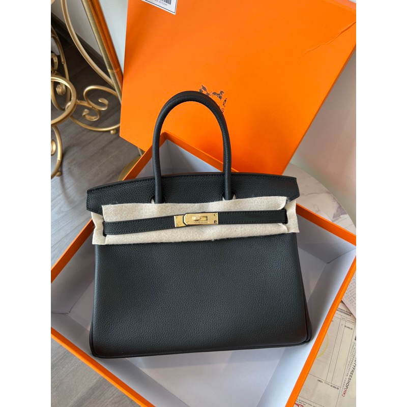 HM BIRKIN DA TOGO KHÂU TAY BÁN THỦ CÔNG Đen‼️