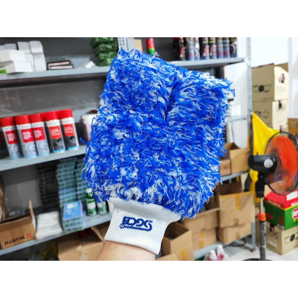 Bao Tay Rửa Xe SGCB Siêu Sợi MICROFIBER Siêu Thấm Hút Mềm Mịn SGGD302