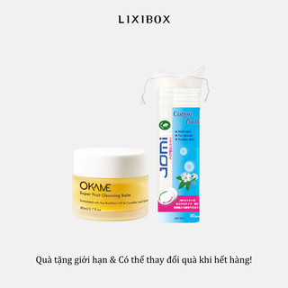 Combo sáp tẩy trang & bông tẩy trang