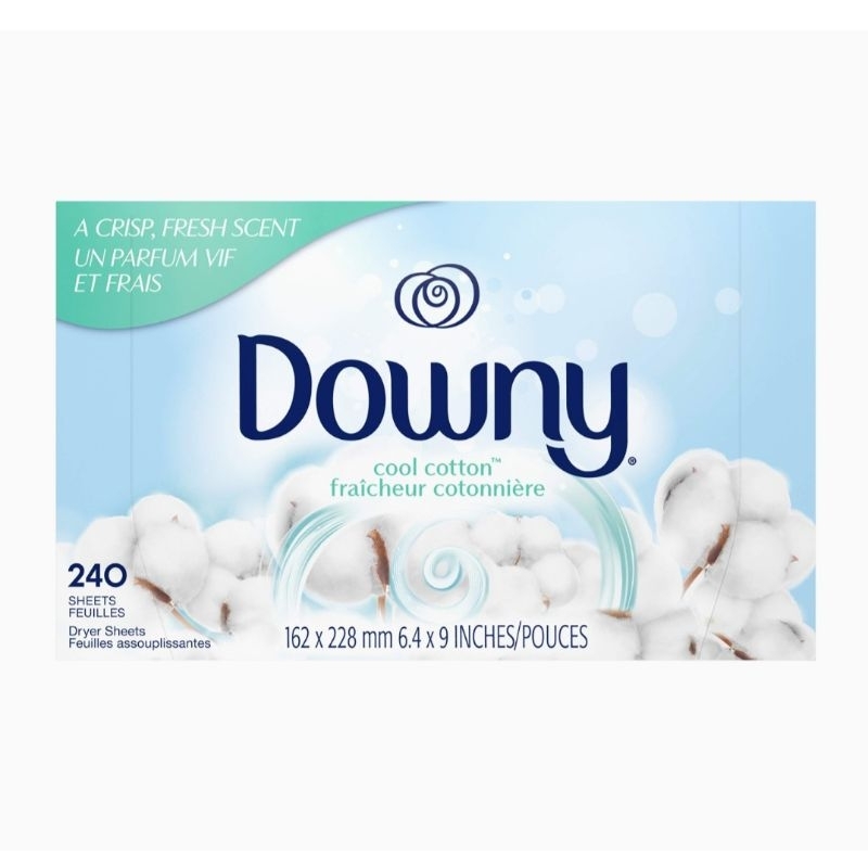 Giấy thơm Downy Cool Cotton ( 240 tờ ) - Hàng Mỹ
