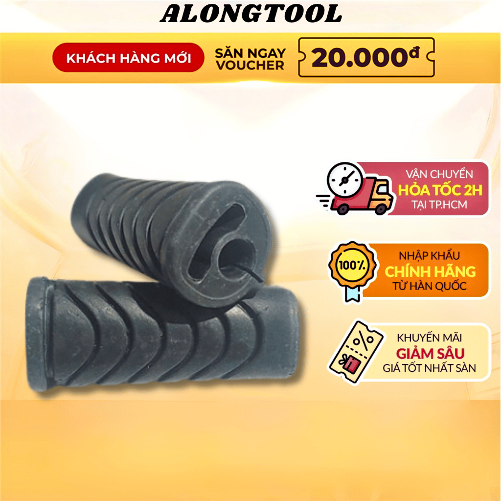 Cao su để chân trước ALONGTOOL xe Dream/ Wave S/ Sirius hàng đẹp dày dặn thái lan NITKAMNAKOM