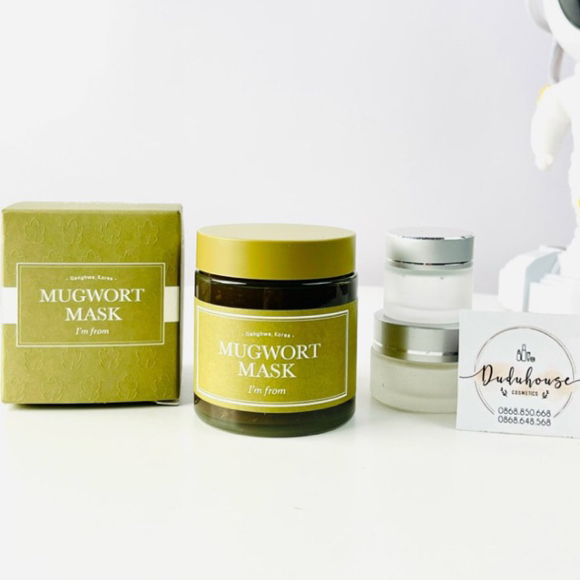 Mặt Nạ Chiết Xuất Ngải Cứu I'm From Giảm Viêm, Giảm Đỏ Sưng Mụn Mugwort Mask 110g