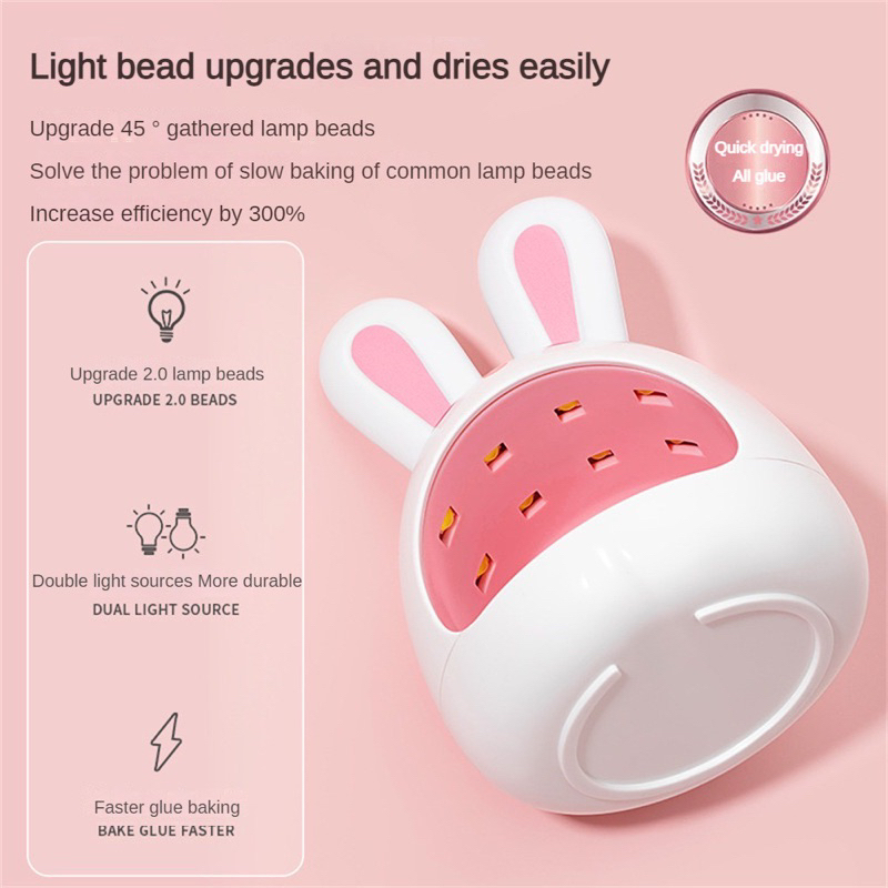 Máy Hơ Gel Mini- Đèn Hơ Một Ngón