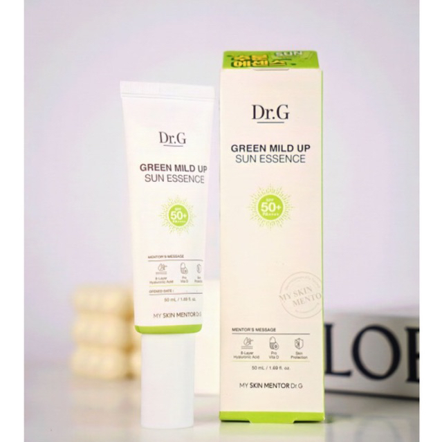 Kem chống nắng Dr.G cao - Dr.G Green Mild Up Sun Essence SPF50+ PA++++ 50ml