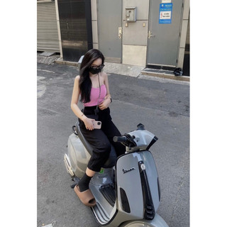 Pass áo croptop hồng