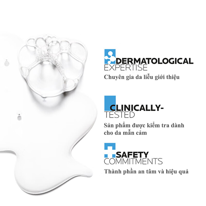 🦋giảm giá🦋Sữa rửa mặt La Roche Posay Effaclar 200ml Gel Làm sạch nhẹ nhàng Giảm tiết dầu